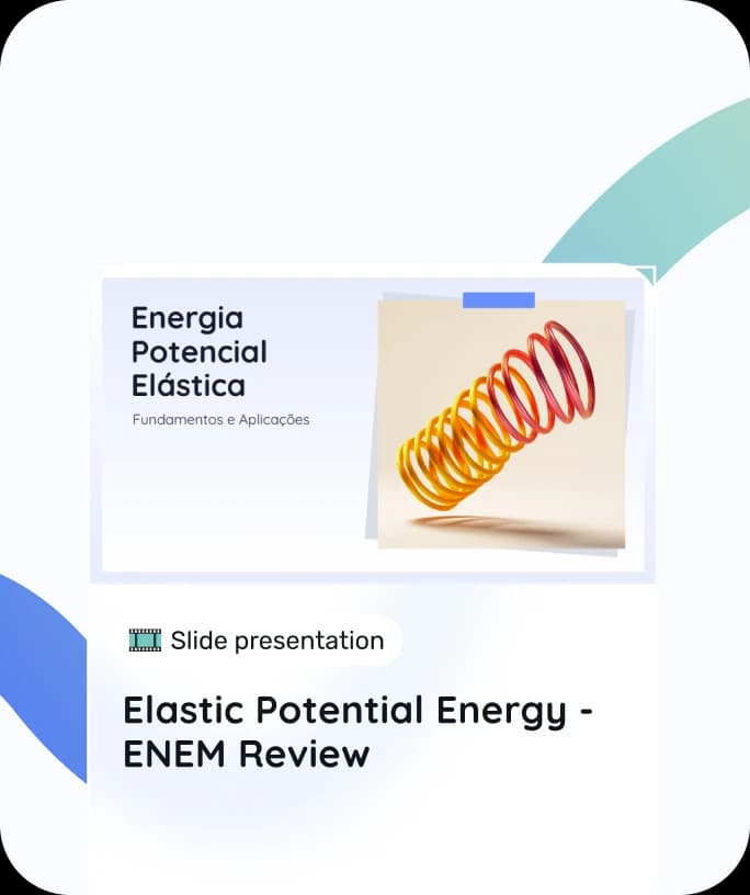 Example of generated material - Elastic Potential Energy