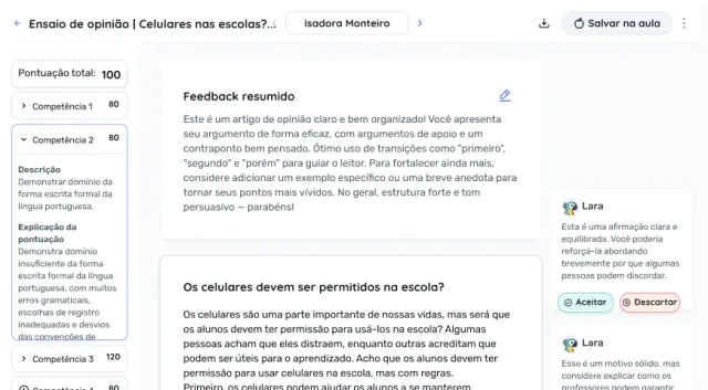 Corrija automaticamente