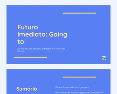 Futuro Imediato: Going to